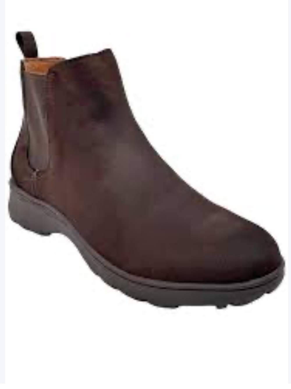 Vionic Evergreen Water Resistant Chelsea Boots Chocolate Brown Sz 9